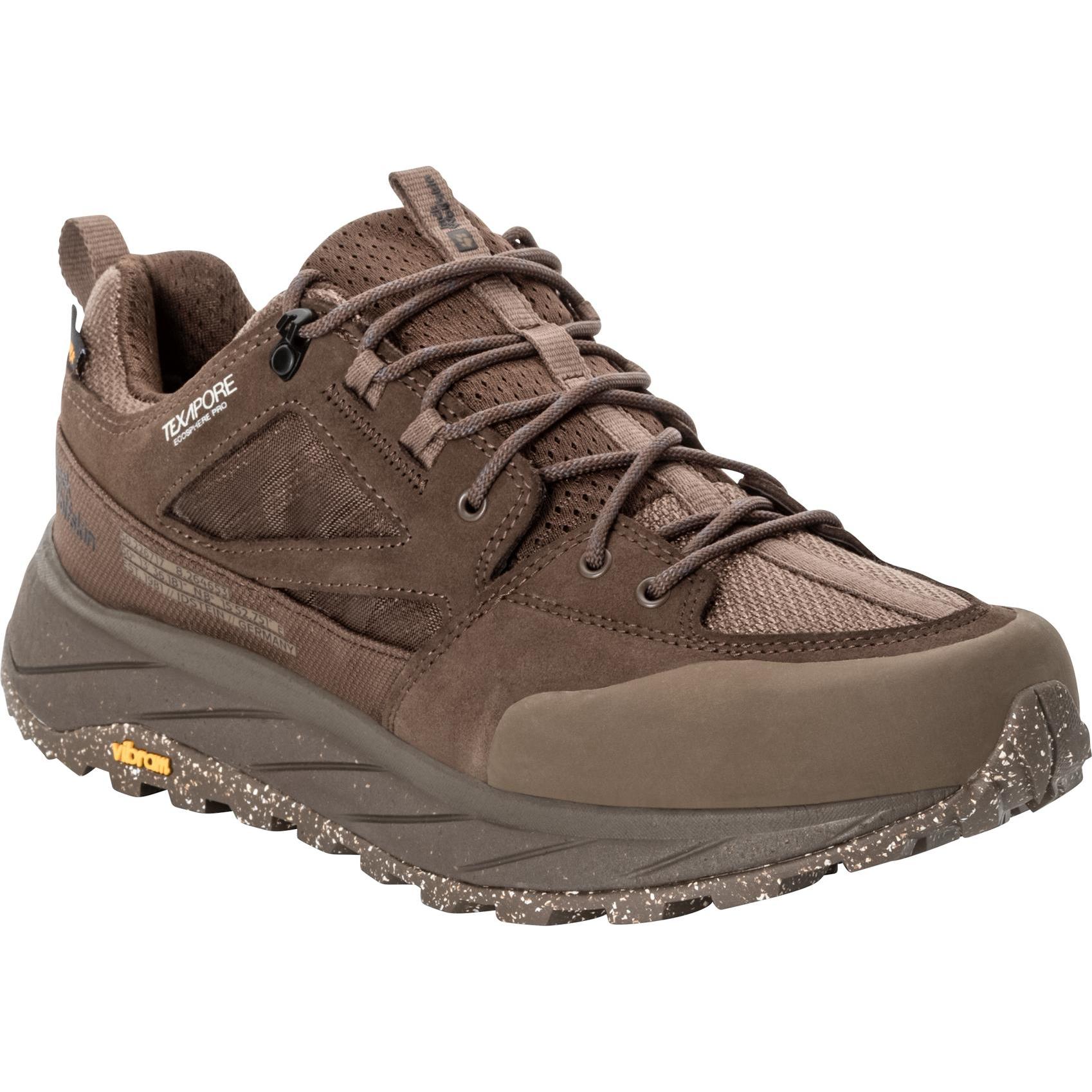 Jack Wolfskin, Herren, Wanderschuhe, Terraquest Texapore Low M (48), Braun
