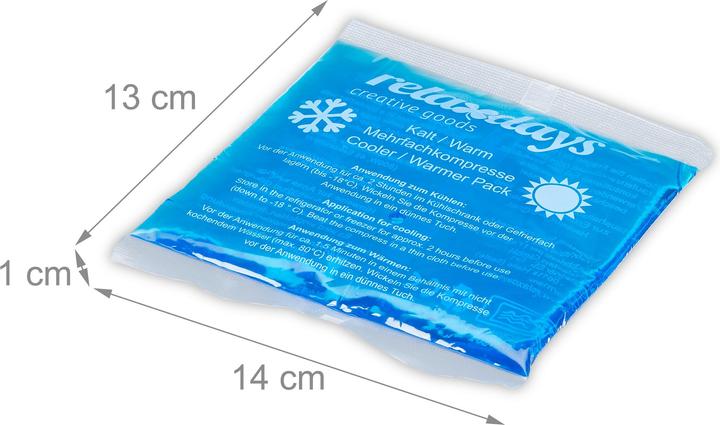 Image du produit Relaxdays 16x pad de refroidissement (16 x, 140 g)