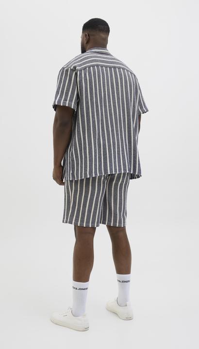Image du produit Jack & Jones Jorcoba Stripe Resort Shirt Ss Sn Pls (6XL)
