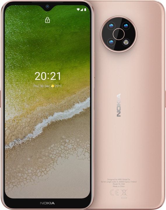 Produktbild Nokia G50 (128 GB, Midnight Sun, 6.82", Hybrid Dual SIM, 48 Mpx, 5G)