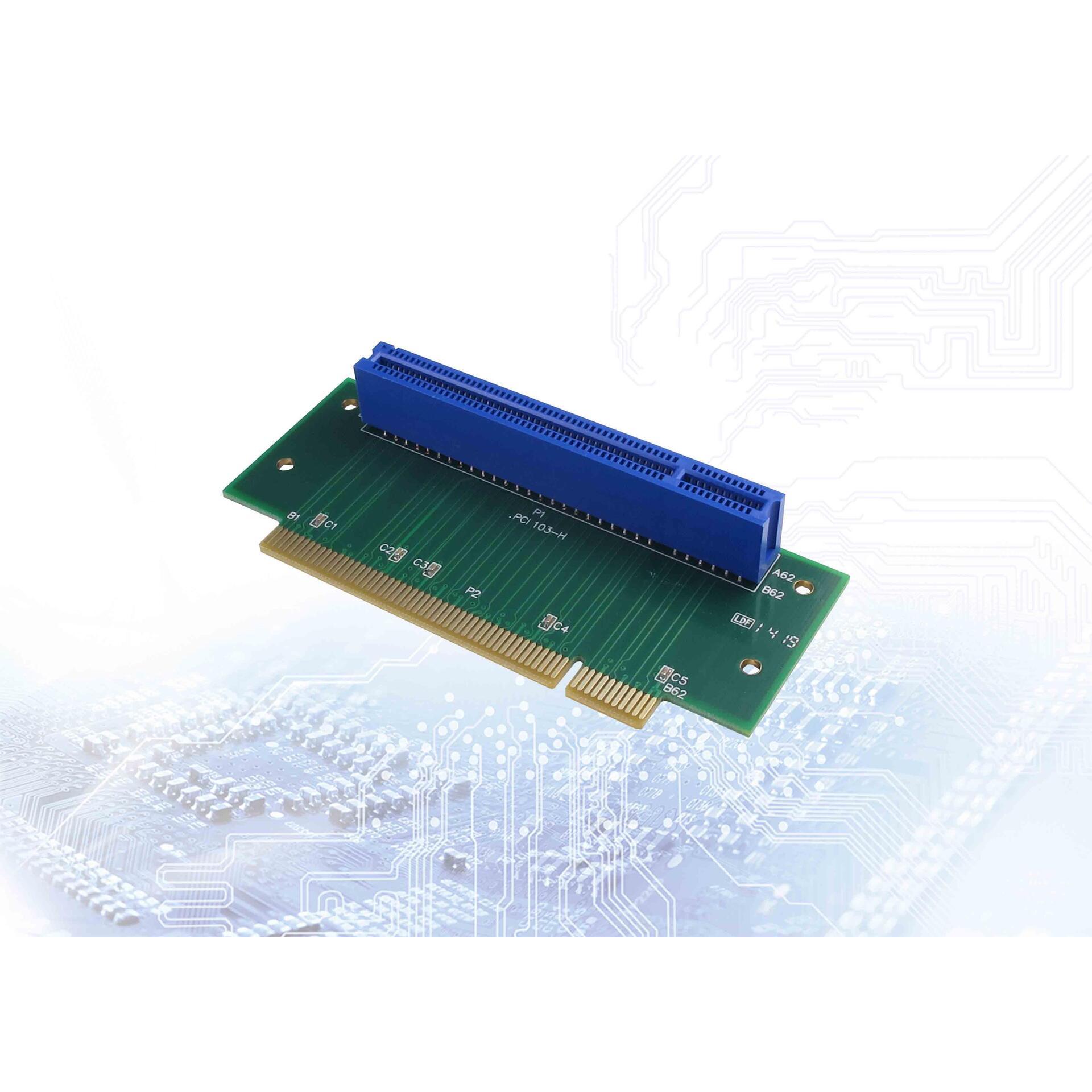 Intertech SLPS011 Scheda riser PCI 2U - Riser, Accessori per schede madri