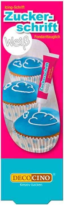 Produktbild Dekoback Zuckerschrift Weiss