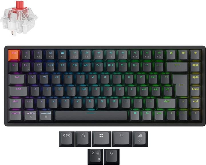 Immagine prodotto Keychron K2 QMK (Version 3) (CH, Senza fili, Cablato)