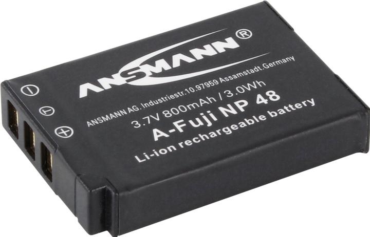 Actual product image Ansmann A-Fuj NP-48 800mAh 3.7V (Camera battery)