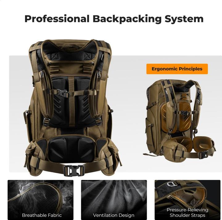 Actual product image K&F Concept Star Wander 04 (Photo backpack, 30 l)