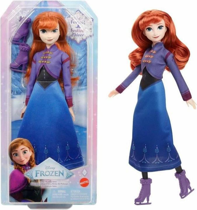 Actual product image Disney Interactive Studios Die Eiskönigin Eisläuferin Anna-Puppe