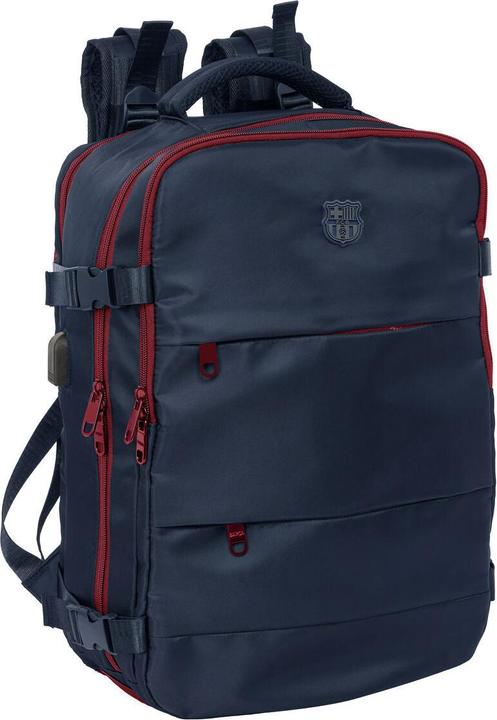 Produktbild FC Barcelona Schulrucksack Blau Granatrot