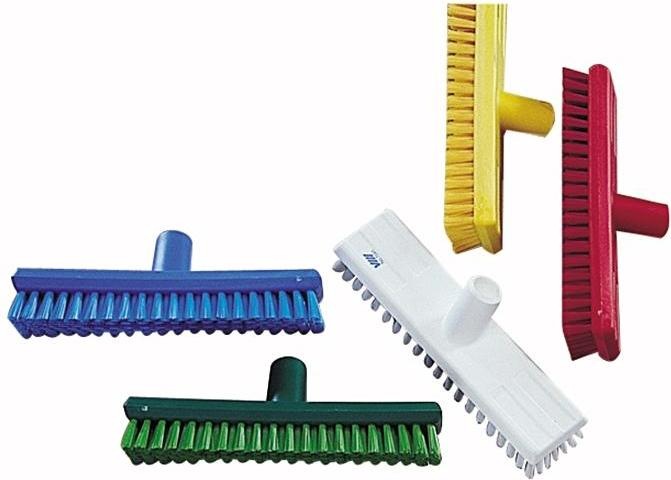 Image du produit Fincke Balai-brosse avec écoulement d'eau, ultra-dur, lot de 10, jaune. (10 pcs)