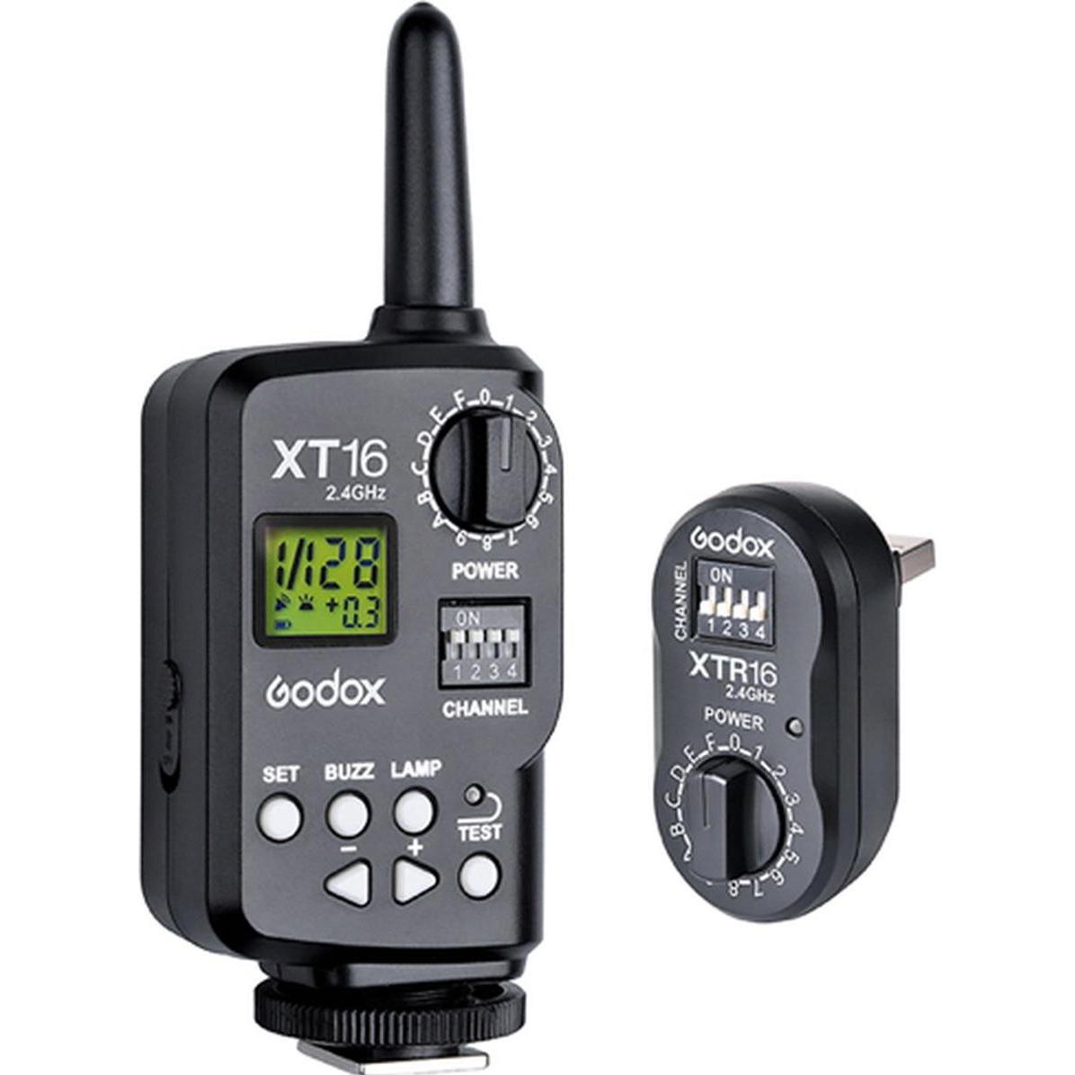 Godox Xt-16 (Funk), Telecomando fotocamera, Nero