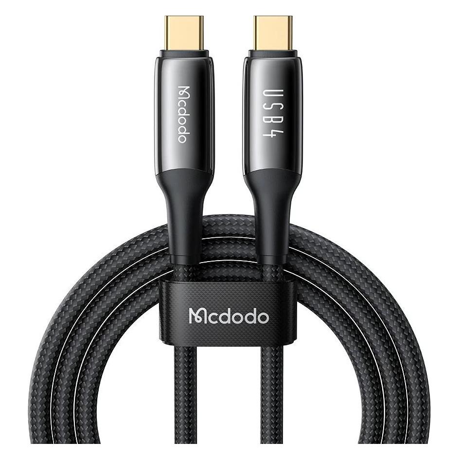 Mcdodo Ca-2990 Usb-C To Usb-C Cable, Pd 140W, 1.2m (black) (1.20 m, 140 W), Usb Kabel