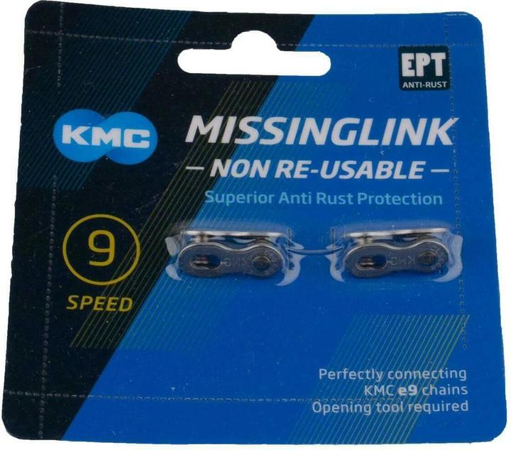 Immagine prodotto KMC Serratura a catena MissingLink 9NR EPT (e9) 2pcs/Card