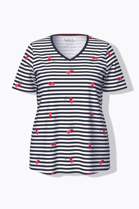 Produktbild Ulla Popken Pyjamashirt, Herzen, Halbarm (54)