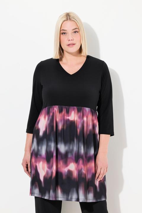 Produktbild Ulla Popken Longshirt, A-Linie, Print (46, 48)