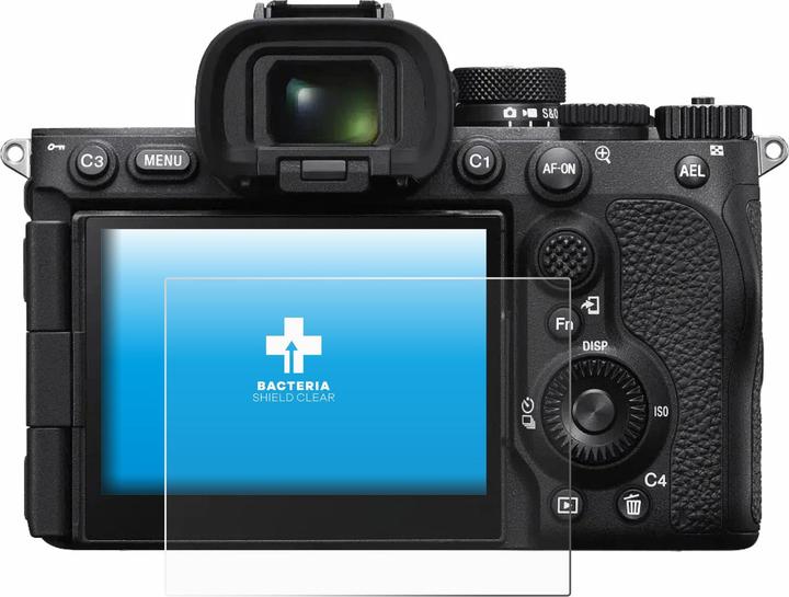 Produktbild upscreen Schutzfolie für Sony Alpha 7R VI Displayschutz Displayschutzfolie Folie Klar antibakteriell