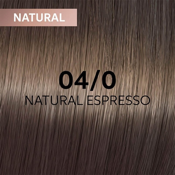 Produktbild Wella Shine Finity 04/0 Mittelbraun natur 60 ml (04, 0 - Natural Espresso)