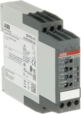 Actual product image ABB Stotz S&J 3-phase monitoring relay CM-PVS.31S