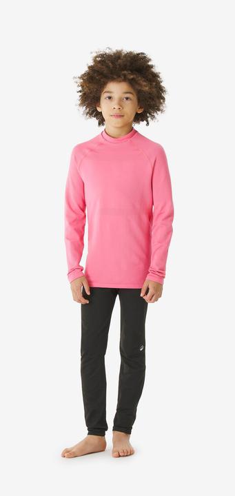 Actual product image Wedze Skiunterhemd Kinder warm - 500 seamless rosa (140)