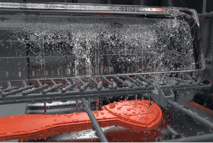 Actual product image Hotpoint HFC 3C41 CW X Dishwasher, C, Free standing, Width 60 cm, 14 place settings, Inox