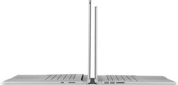 Actual product image Microsoft Surface Book 2 (13.50", 1000 GB, 16 GB, DE, Intel Core i7-8650U)