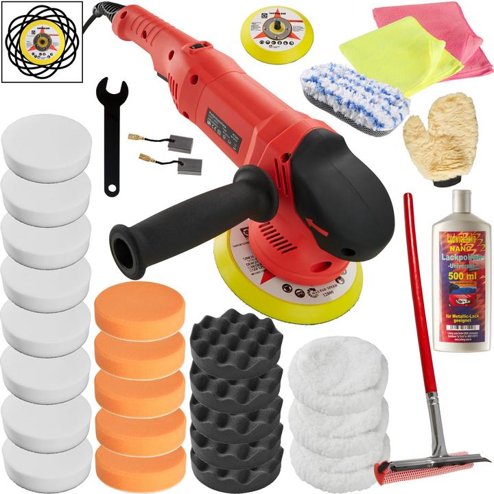 Actual product image tectake Eccentric polishing machine (Eccentric polisher, 710 W)