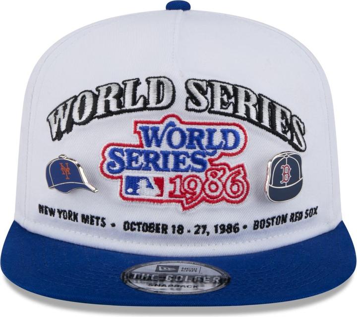 Produktbild New Era Golfer Cap - World Series 1986 Pin Mets Red Sox (One Size)