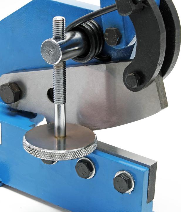 Produktbild Wiltec Handhebelschere Hebelschere 200mm Blechschere Schlagschere Metallschere Manuell (345 mm)