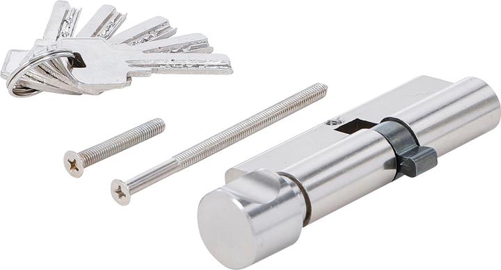 Immagine prodotto BGS Cilindro di sicurezza per porta con pomello girevole | 80 mm (Chiave a cilindro)