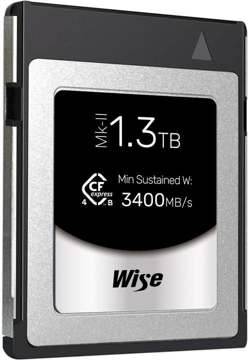 Productafbeelding Wise CFexpress 4.0 Type B PRO 1.3TB MK-II WI-CFX4-B1300PM2 (1300 GB, CFexpress type B)