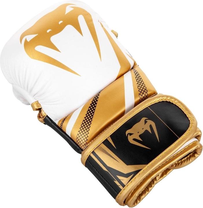 Immagine prodotto Venum Guanti Sparring Challenger 3.0 - Bianco/Nero-Oro (8 OZ, M)