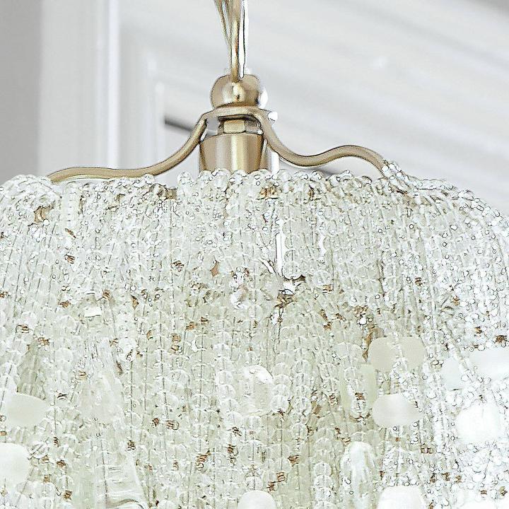 Actual product image Loberon Chandelier Zamanah cream (18 cm)