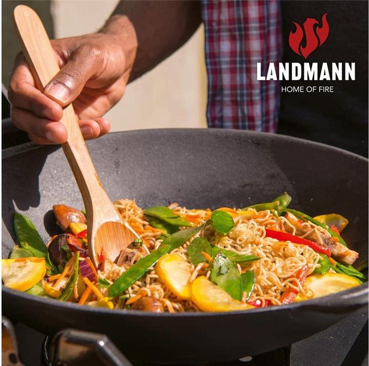 Produktbild Landmann Wok pan for grill, flat bottom, Ø 37 cm