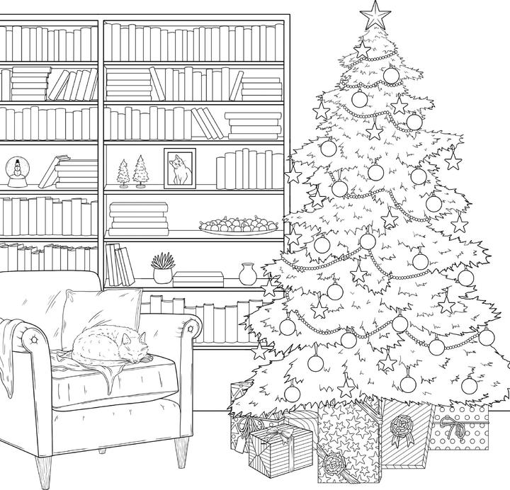 Immagine prodotto Topp Libro da colorare Mondo colorato Momenti di Natale