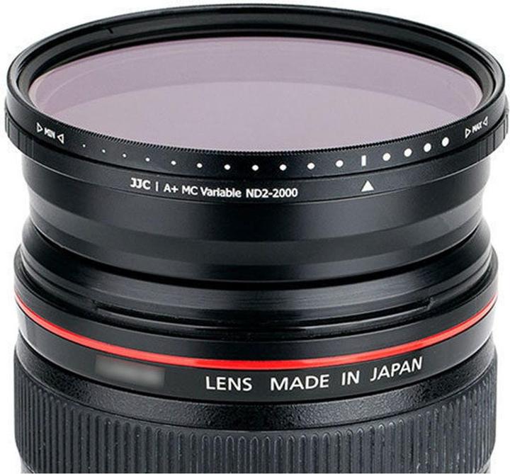 Productafbeelding JJC 43mm ND2 ND2000 Variabel Neutraal Dichtheidsfilter (43 mm, ND / grijsfilter, 43 mm)
