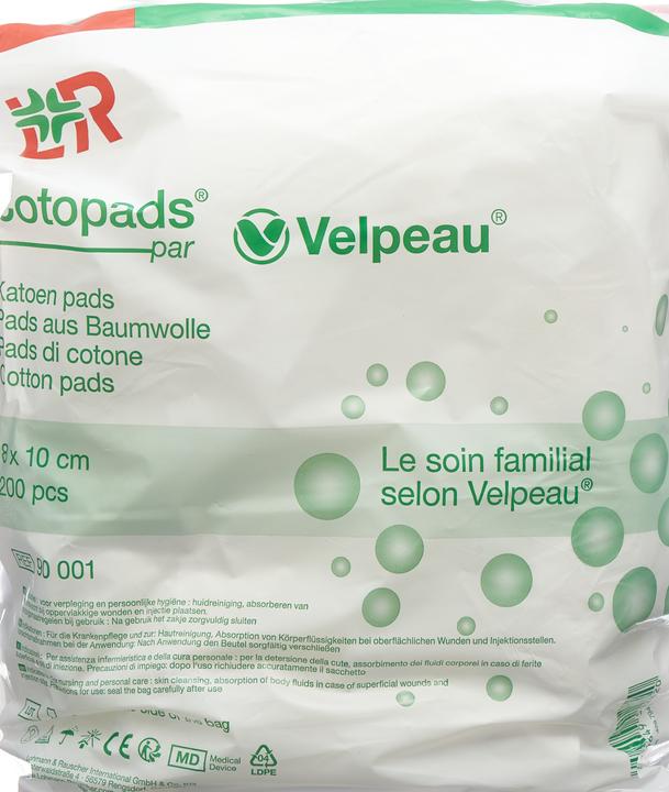 Actual product image Cotopads Velpeau