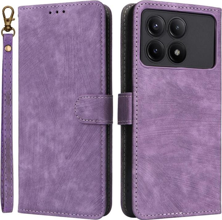 Produktbild Cover-Discount Xiaomi Poco X6 Pro - Etui mit RFID Blocker violett (Xiaomi Poco X6 Pro)
