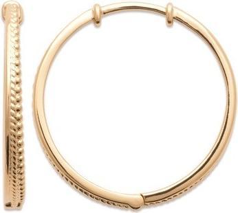 Image du produit Lara CREOLES Plaqué or - 25 MM