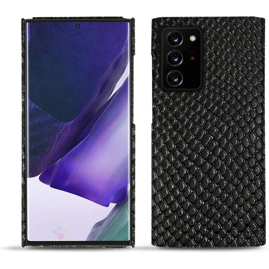 Noreve Lederschutzhülle (Samsung Galaxy Note 20 Ultra), Smartphone Hülle, Schwarz