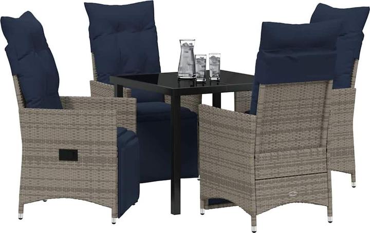 Produktbild vidaXL Garten Essgruppe (160 x 80 x 73 cm)