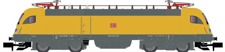 Actual product image Hobbytrain Electric locomotive BR 182 Taurus DB Netz Ep.VI (Track VI)