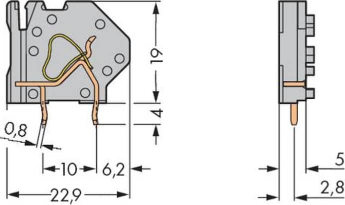 Actual product image Wago Bayable PCB k.