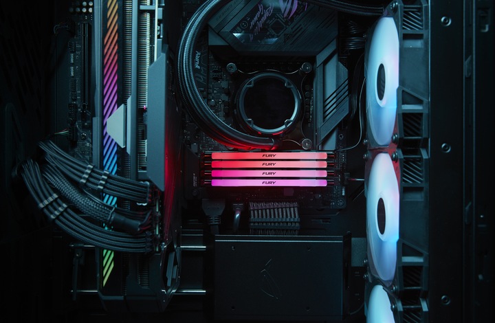 Actual product image Kingston FURY Renegade RGB (2 x 32GB, 6400 MHz, DDR5 RAM, DIMM)