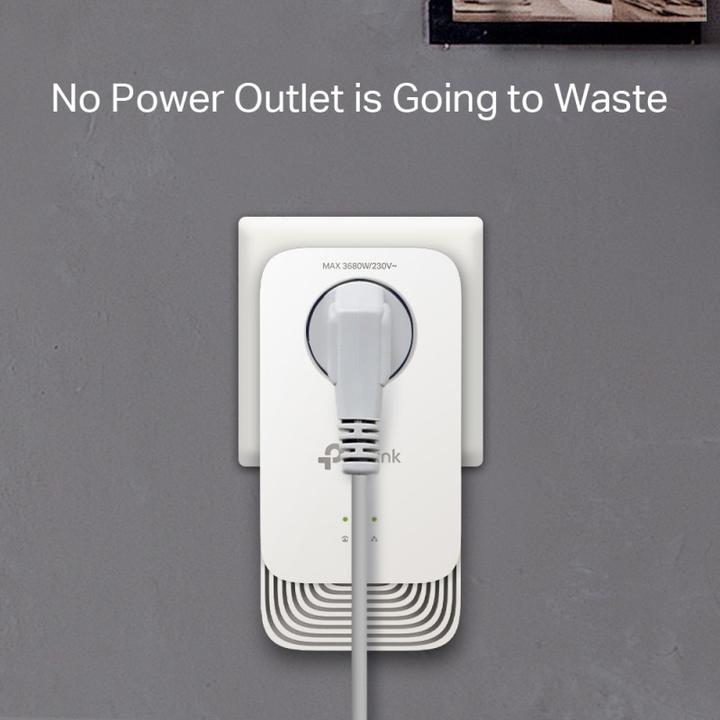 Produktbild TP-Link G.HN2400 PASSTHROUGH POWERLINE KIT (2400 Mbit/s)