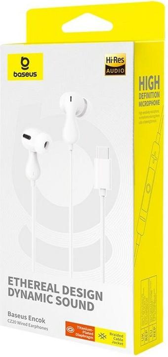 Actual product image Baseus Encok CZ20 (No noise cancellation, Cable)