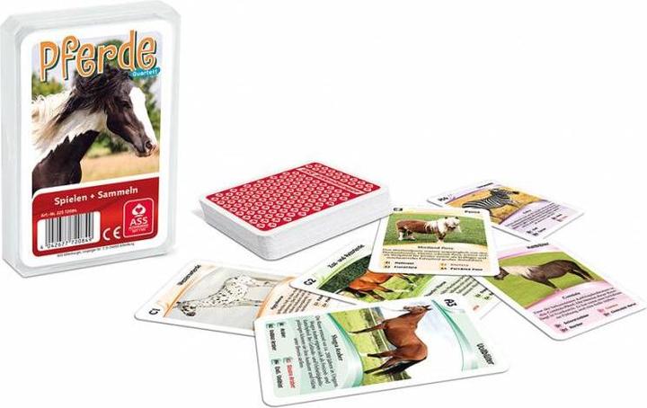 Produktbild ASS Altenburg 22572084 - Quartett - Pferde (DE-Ausgabe) (Deutsch, 2 - 4 Spieler)
