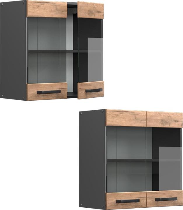 Actual product image Vicco Küchenglasschrank R-Line (60 x 31 x 60 cm)