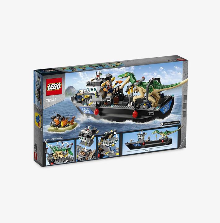 Image du produit LEGO Jurassic 76942 Dinosaure fuyant le bateau Baryonyx (76942, LEGO Jurassic World)