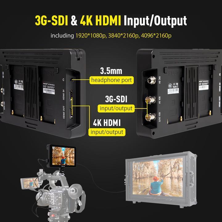 Produktbild Desview R7S Touch Screen Monitor 7 Zoll (Neuheit) (7", Full HD)