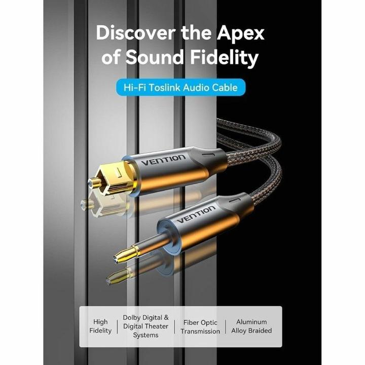 Image du produit Vention Faseroptisches Kabel BKCBH 2 m (2 m, Câble Toslink)
