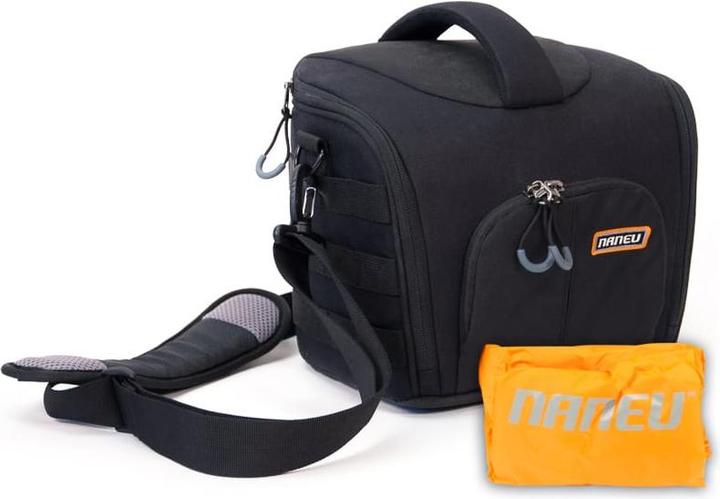 Actual product image Naneu Pro C500 Medium Shoulder Bag Black (Camera shoulder bag)