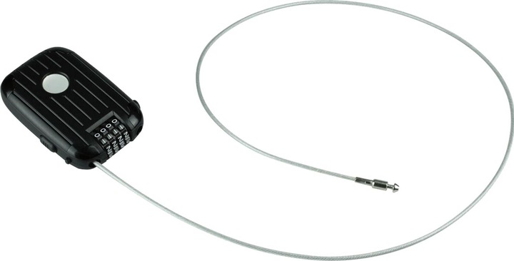 Produktbild Burg Wächter Snap+Lock 715/135 SB Kabelschloss Schwarz Zahlenschloss (135 cm)